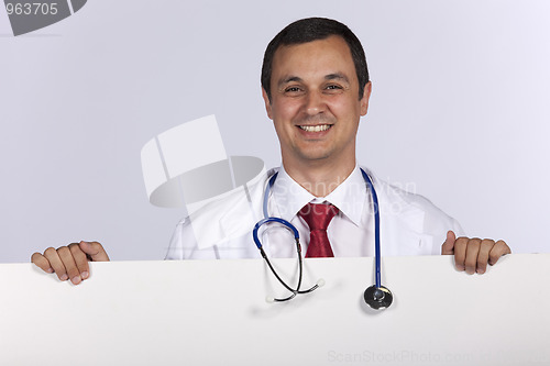 Image of Friendly male doctor