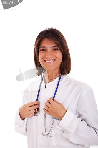 Image of Friendly female doctor