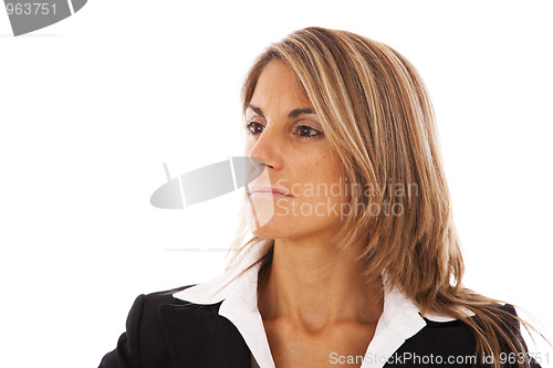 Image of Serious businesswoman