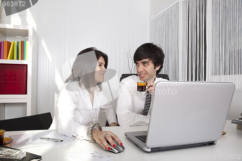Image of Modern team at the office