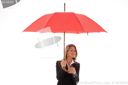 Image of Insurance businesswoman