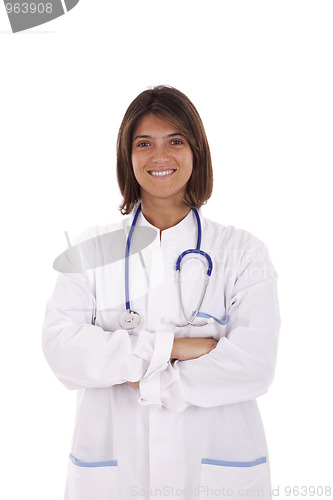 Image of Friendly female doctor