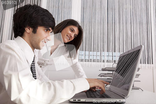 Image of Modern team at the office