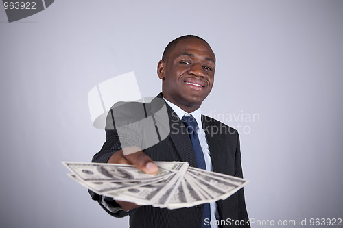 Image of Rich african businessman 