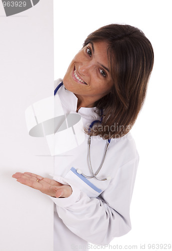 Image of Friendly female doctor