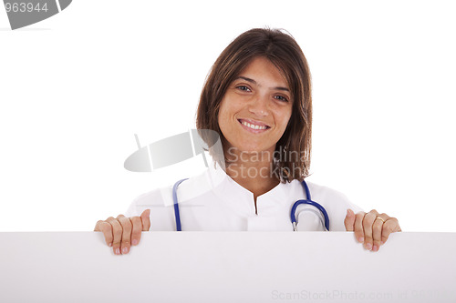 Image of Friendly female doctor