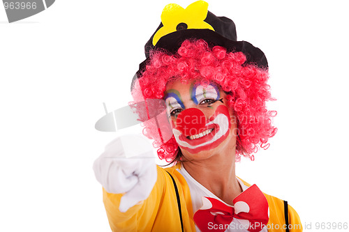 Image of funny clown
