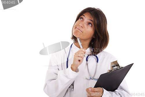Image of Friendly female doctor