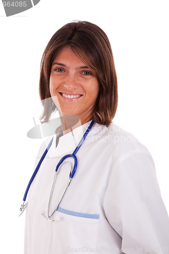 Image of Friendly female doctor