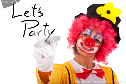 Image of Funny clown message