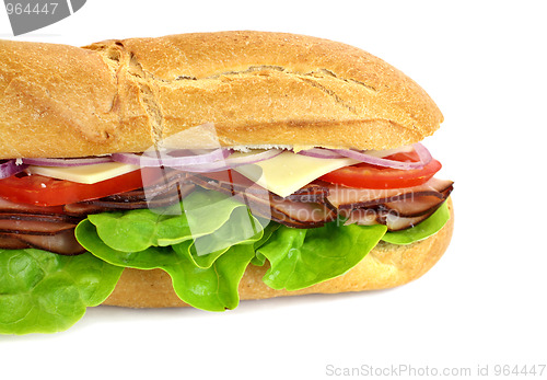 Image of Ham And Salad Sub