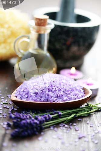 Image of lavender spa