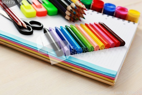 Image of school supplies