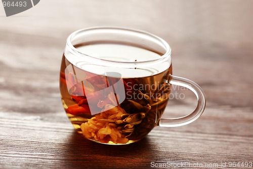 Image of glass of white tea