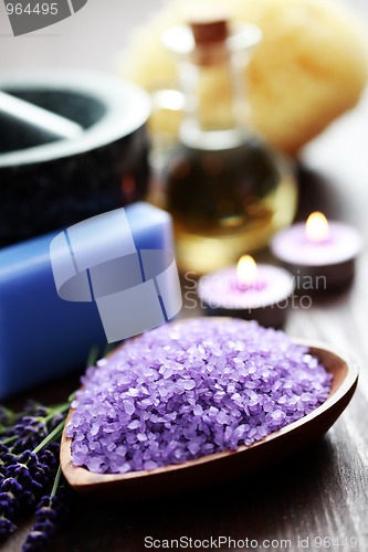 Image of lavender spa