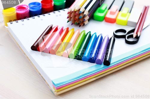 Image of school supplies