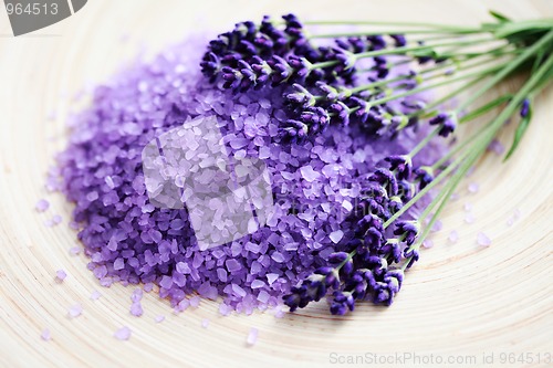 Image of lavender bath salt