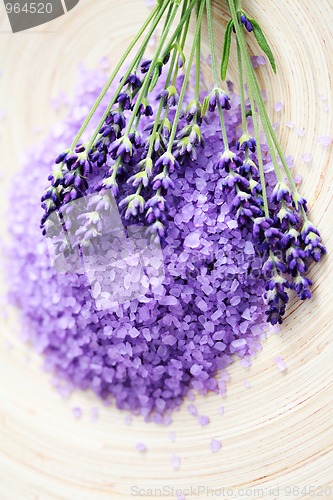 Image of lavender bath salt