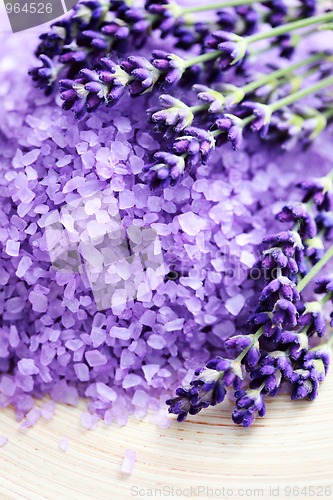 Image of lavender bath salt