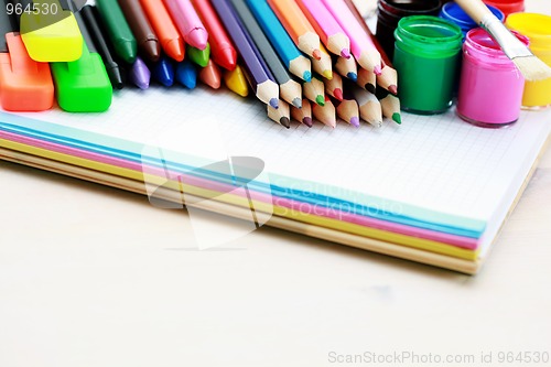 Image of school supplies