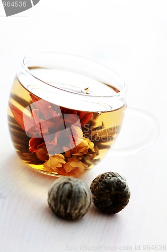 Image of glass of white tea