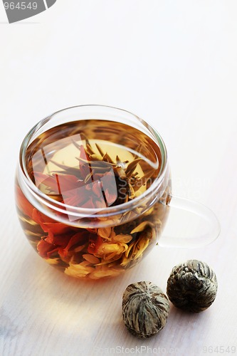 Image of glass of white tea