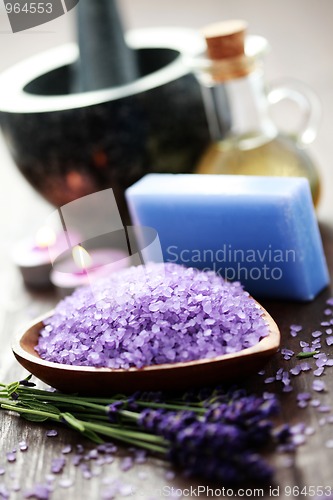 Image of lavender spa