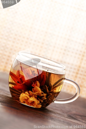 Image of glass of white tea