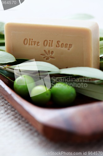 Image of olive oil soap
