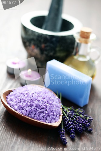 Image of lavender spa