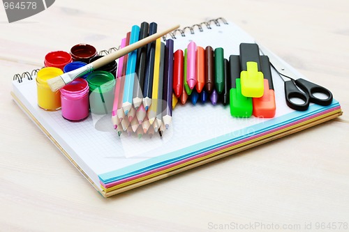 Image of school supplies