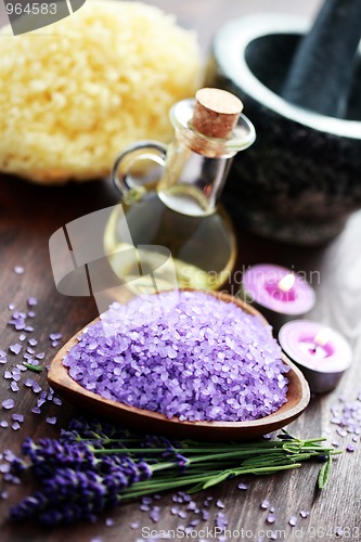 Image of lavender spa