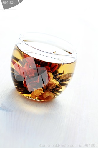 Image of glass of white tea