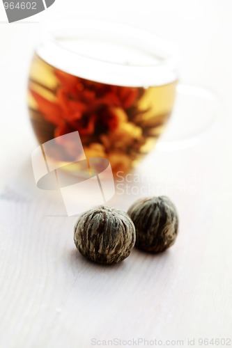 Image of glass of white tea