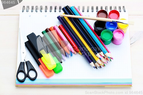 Image of school supplies