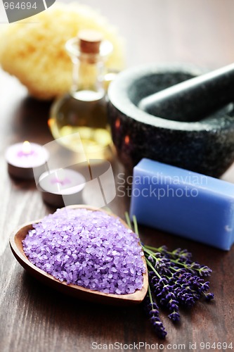 Image of lavender spa