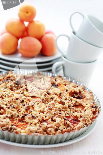 Image of apricot tart