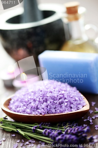 Image of lavender spa