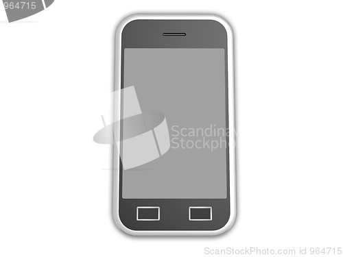 Image of Isolated cell phone