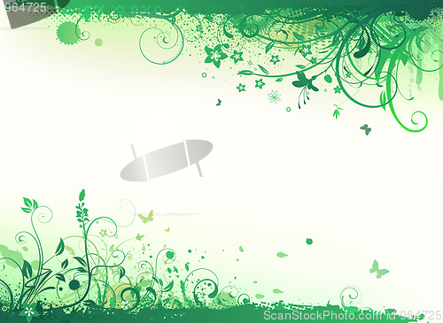 Image of floral background
