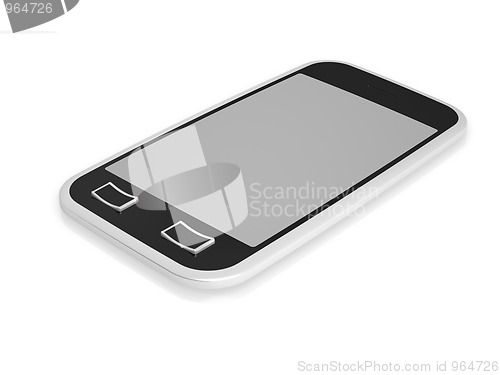 Image of Isolated mobile phone