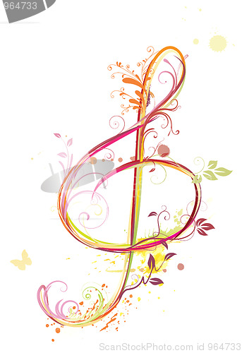 Image of Treble clef