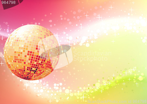 Image of abstract party Background