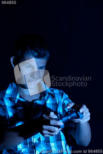 Image of Teen gamer