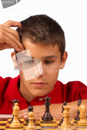 Image of Playing chess