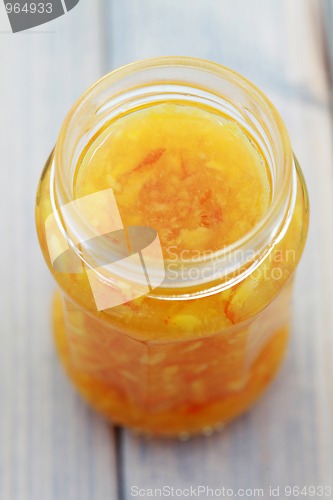 Image of orange jam