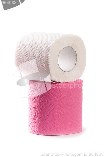 Image of two toilet paper rolls