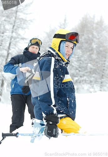 Image of Skiers