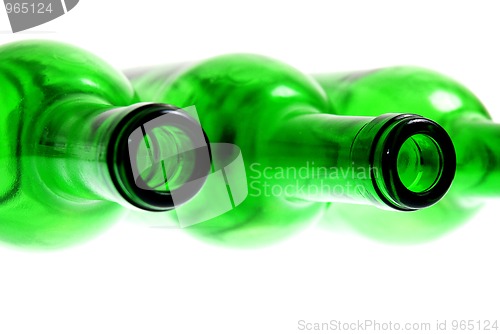 Image of Green Bottles