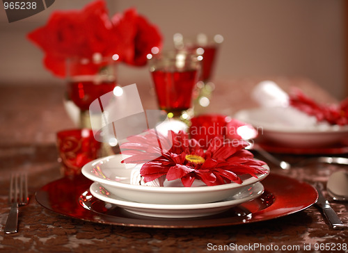 Image of Luxury place setting